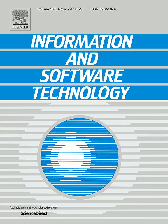 Go to journal home page - Information and Software Technology